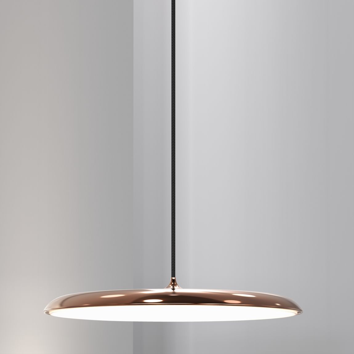 Artist Hängelampe Pendellampe Ø 40 cm Kupfer