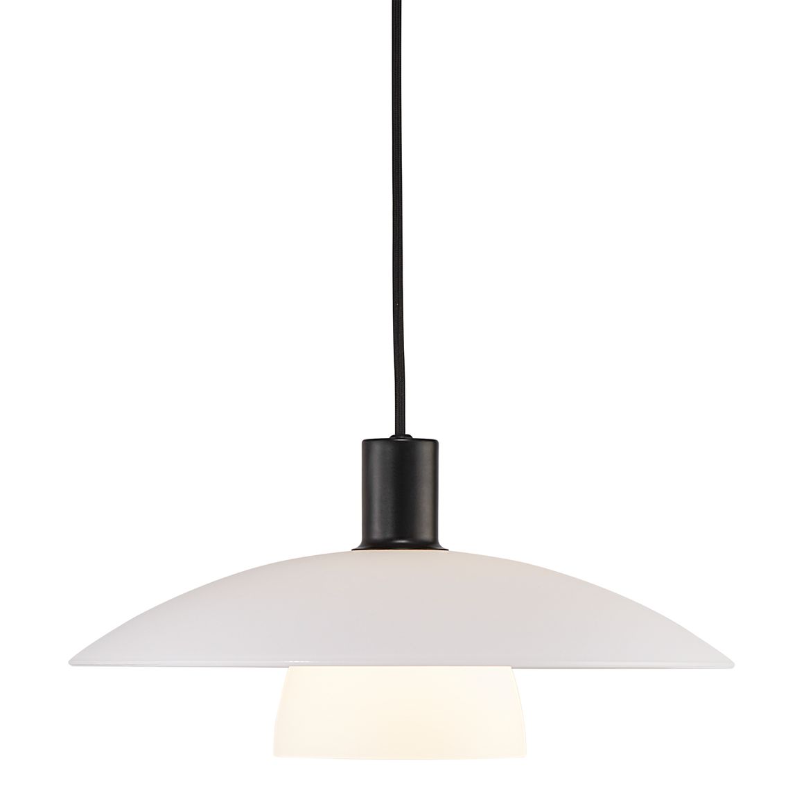 Verona Pendellampe Hängelampe Ø 40 cm Weiß