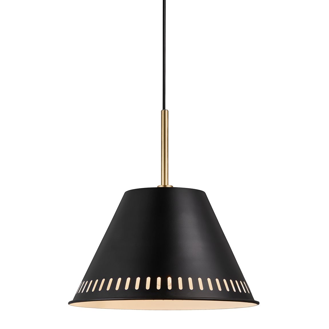 Pine Hängelampe E27 Schwarz