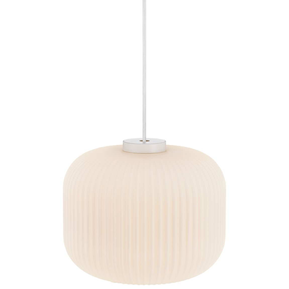 Milford Pendellampe Hängelampe Ø 30 cm Weiß