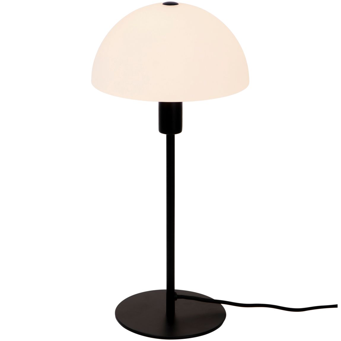 Ellen Tischlampe Ø 20 cm Weiß / Schwarz