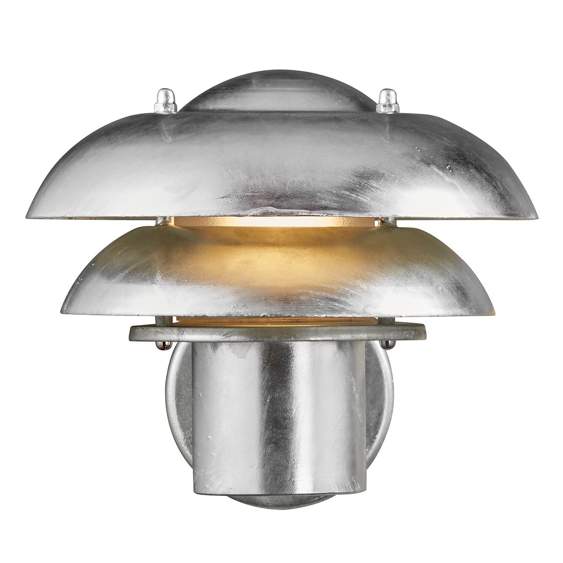 Kurnos Wandlampe Ø 20 cm Outdoor Verzinkt