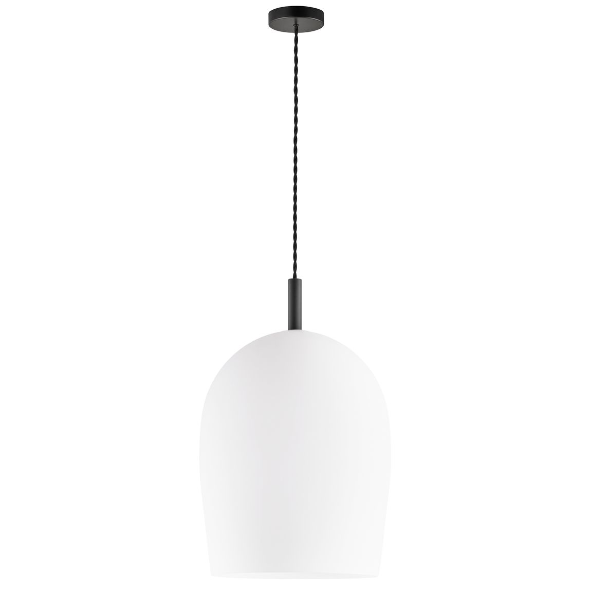 Uma Pendellampe Hängelampe Ø 29 cm Weiß/Schwarz
