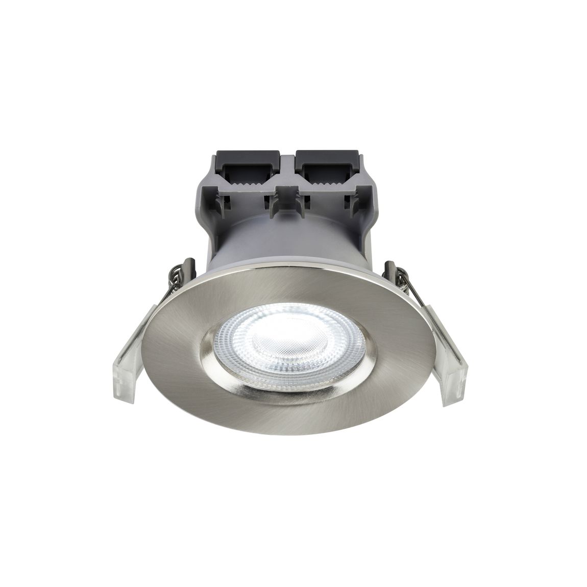 Don Smart LED Einbaustrahler Ø 8,5 cm Silber