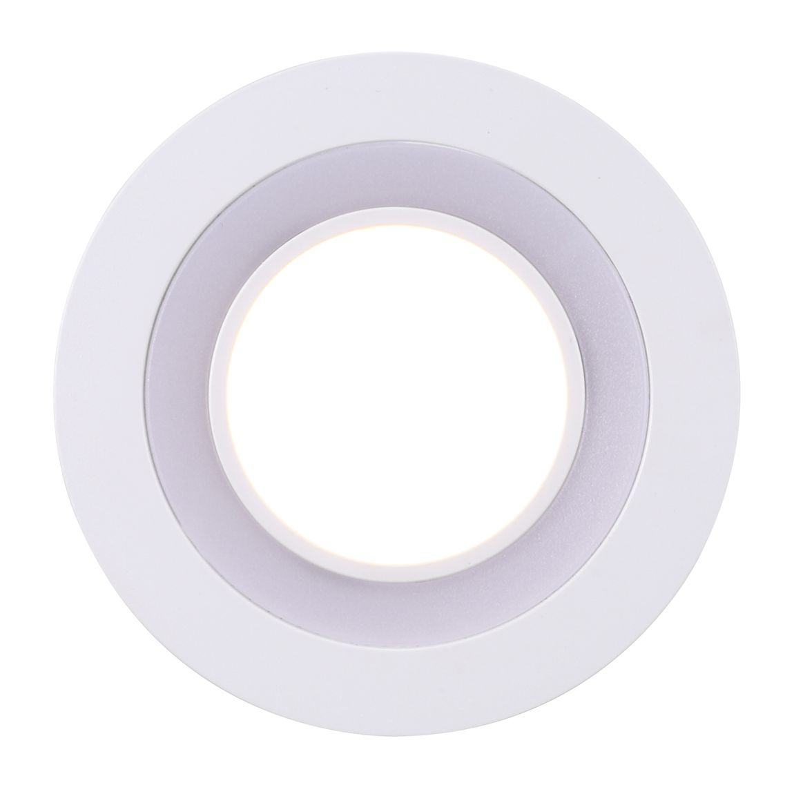 Clyde LED Einbaustrahler Ø 6,5 cm mit Moodmaker Dimmer Weiß