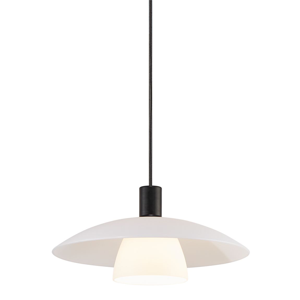 Verona Pendellampe Hängelampe Ø 40 cm Weiß
