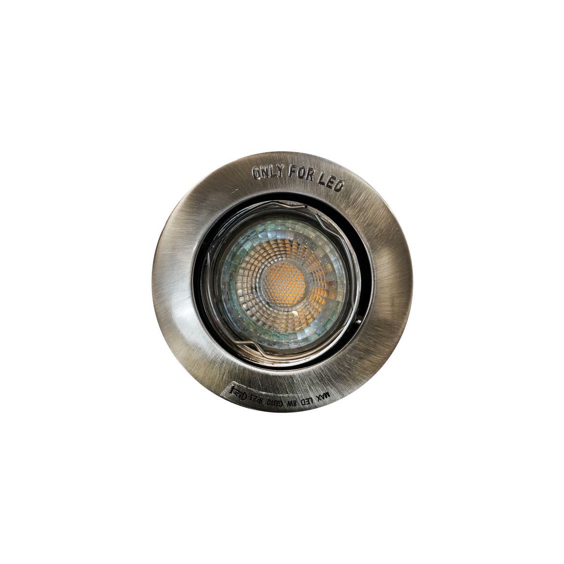 Mixit LED Einbaustrahler Ø 6,5 cm Schwenkbar Silber