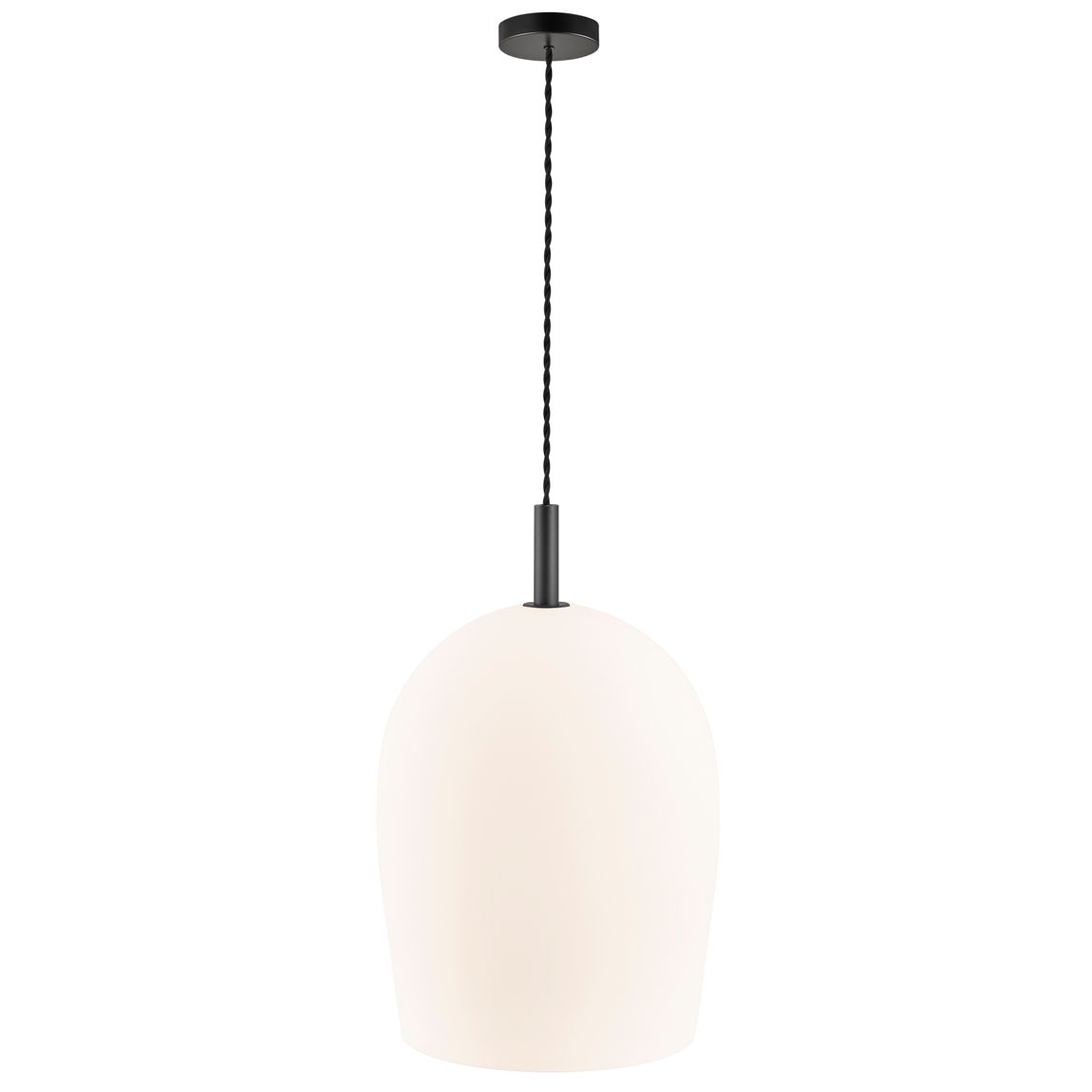 Uma Pendellampe Hängelampe Ø 29 cm Weiß/Schwarz