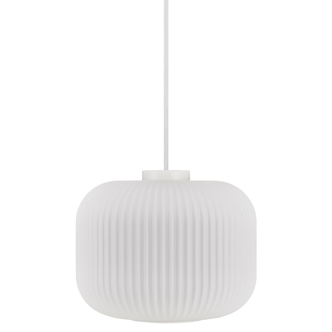 Milford Pendellampe Hängelampe Ø 30 cm Weiß