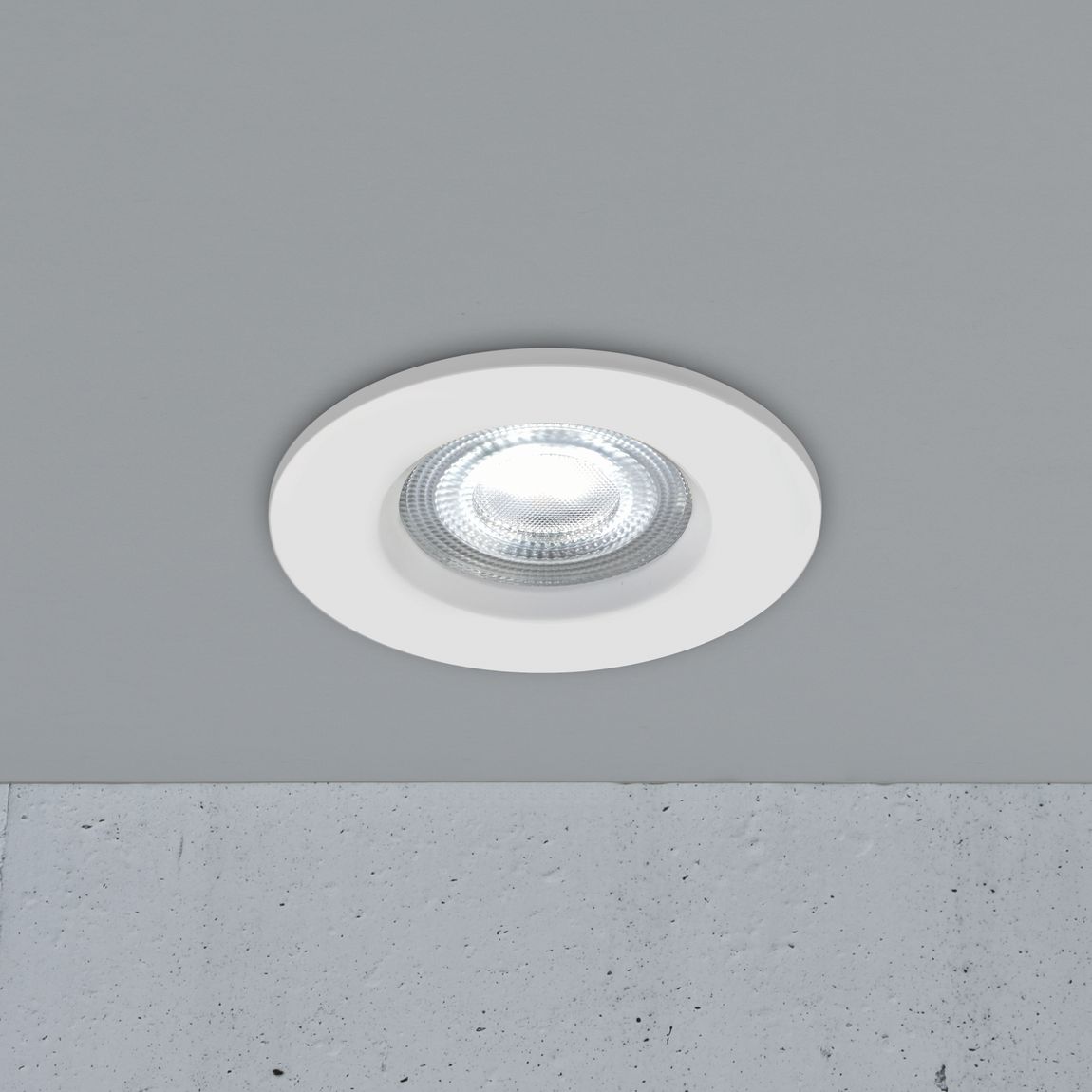 Don Smart LED Einbaustrahler Ø 8,5 cm Weiß