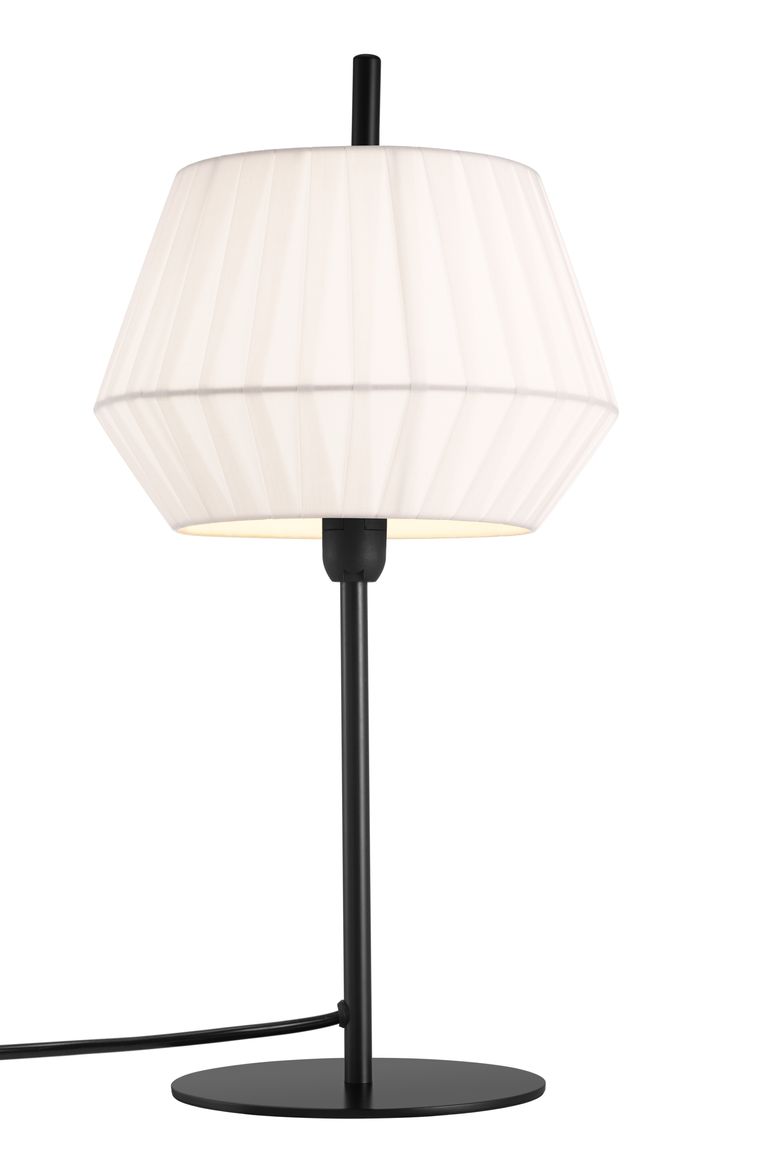 Dicte Tischlampe E14 Weiß