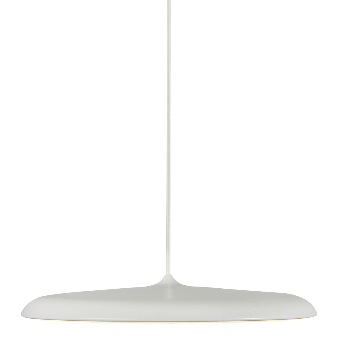 Artist Hängelampe Pendellampe Ø 40 cm Beige / Opalweiß