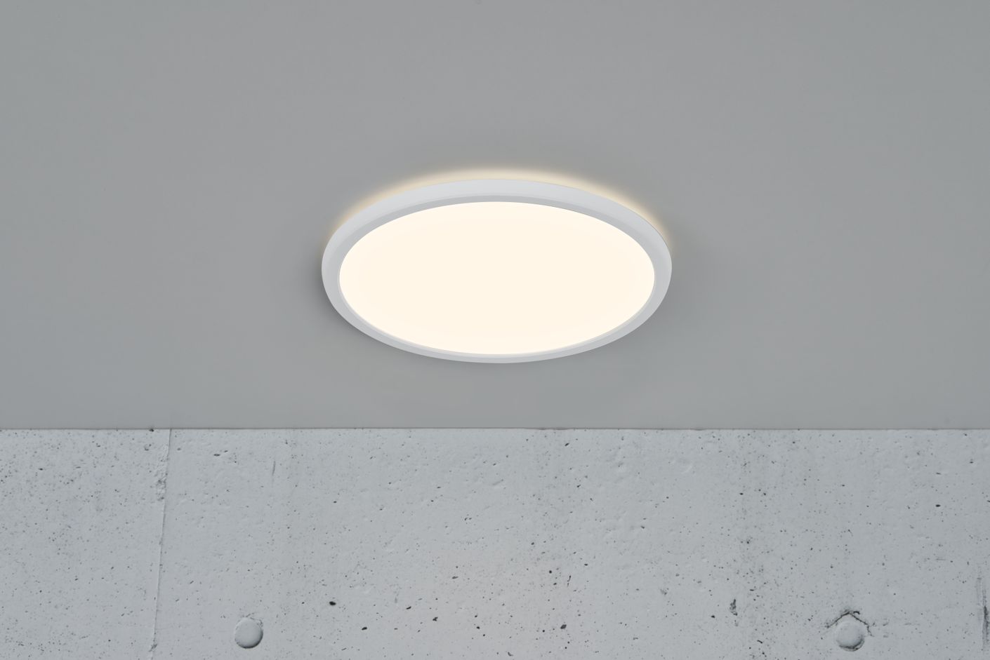 Oja Deckenlampe Ø 29,4 cm mit 3 Stufen Moodmaker Dimmer Weiß