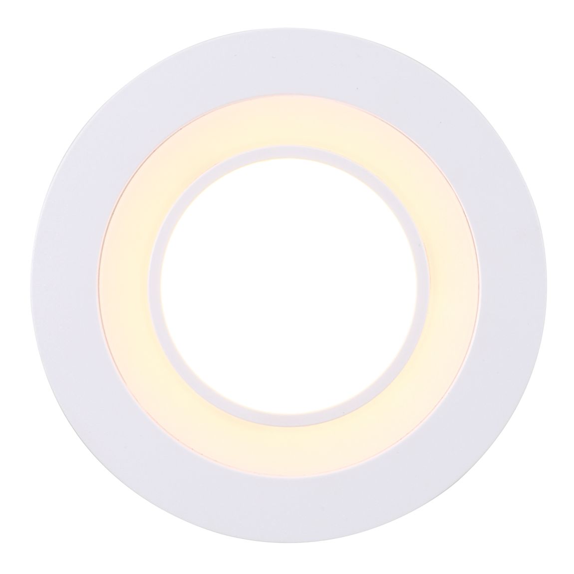 Clyde LED Einbaustrahler Ø 6,5 cm mit Moodmaker Dimmer Weiß