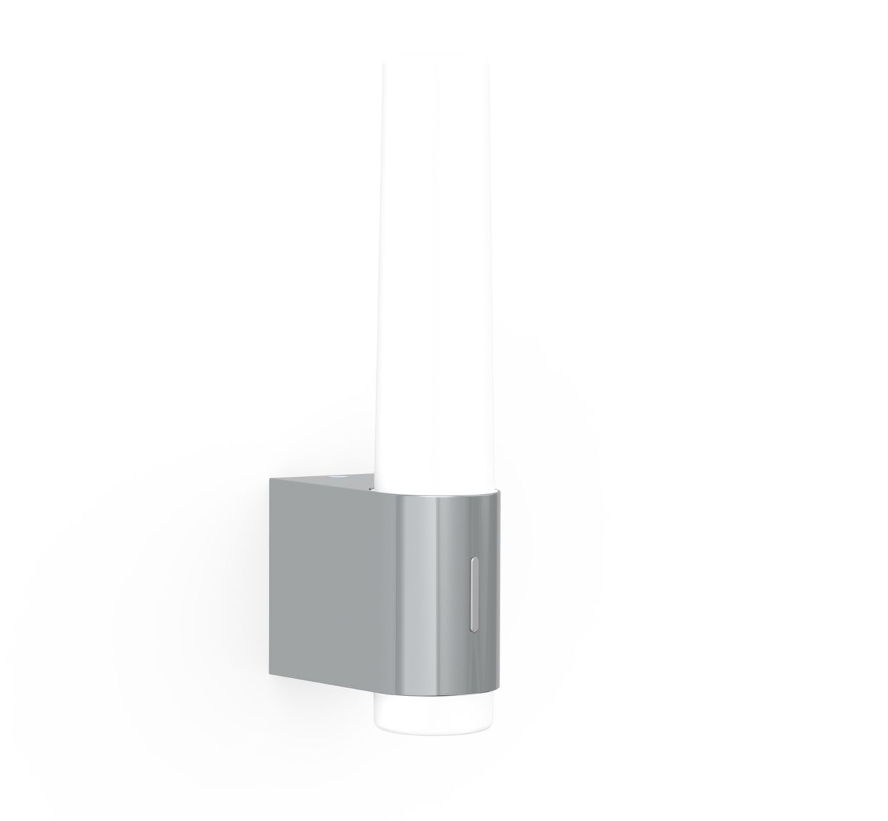 Helva Night Wandlampe mit Moodmaker Dimmer Weiß / Chrom