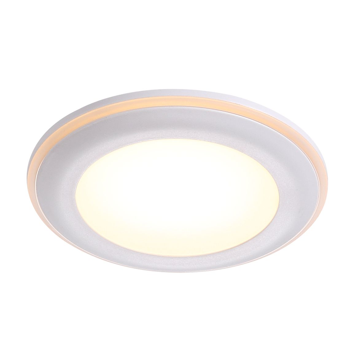 Elkton LED Einbaustrahler Ø 6,5 cm mit Moodmaker Dimmer Weiß