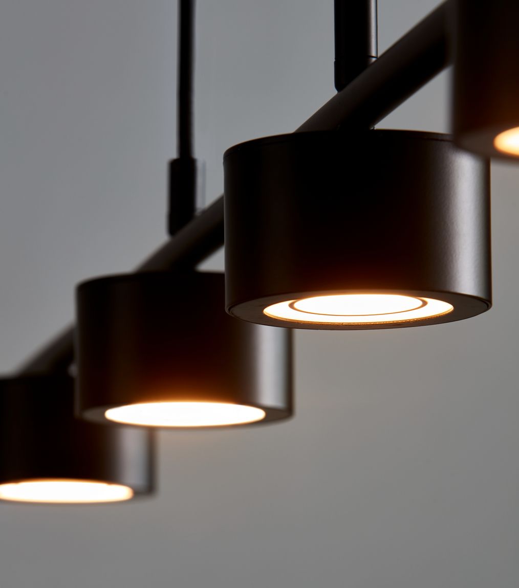 Clyde Hängelampe Esstischlampe Schwarz