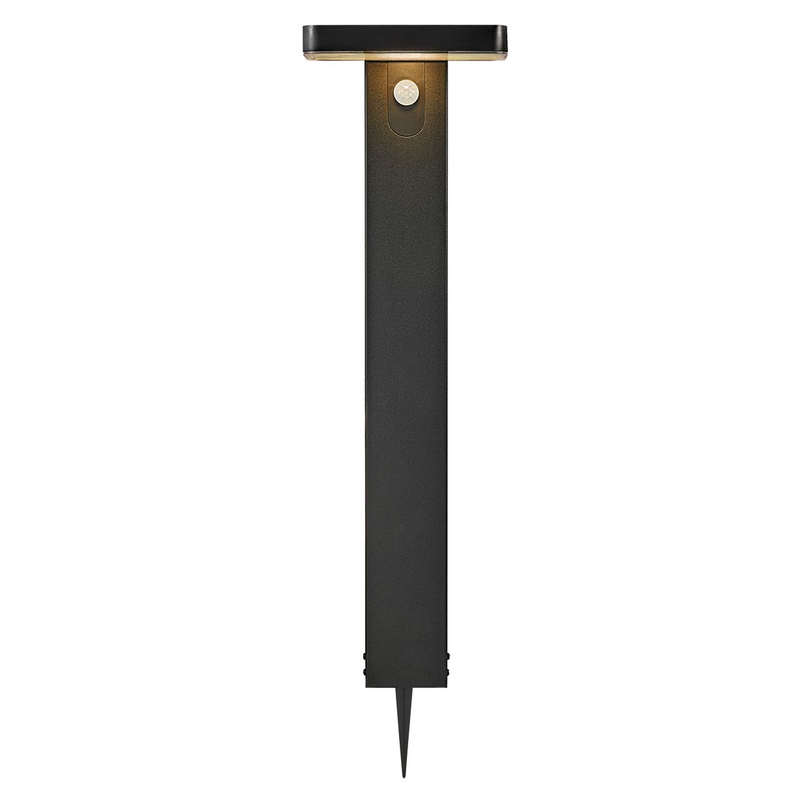 Rica Square Solarlampe Gartenlaterne Schwarz