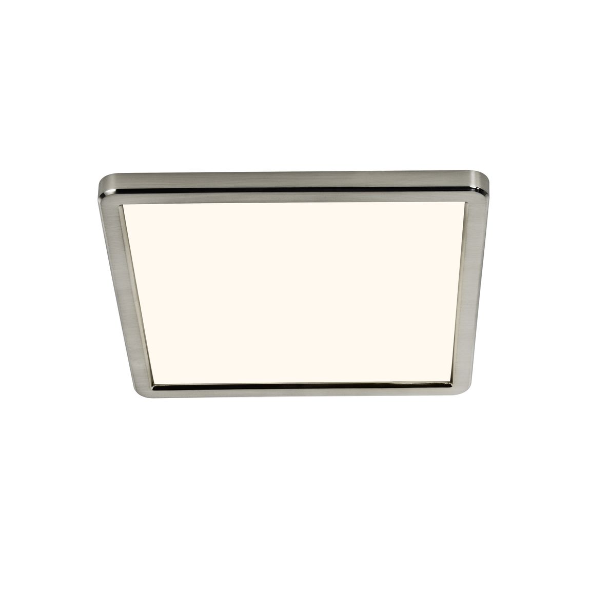 Oja Deckenlampe 30x30 cm Eckig Weiß/Silber