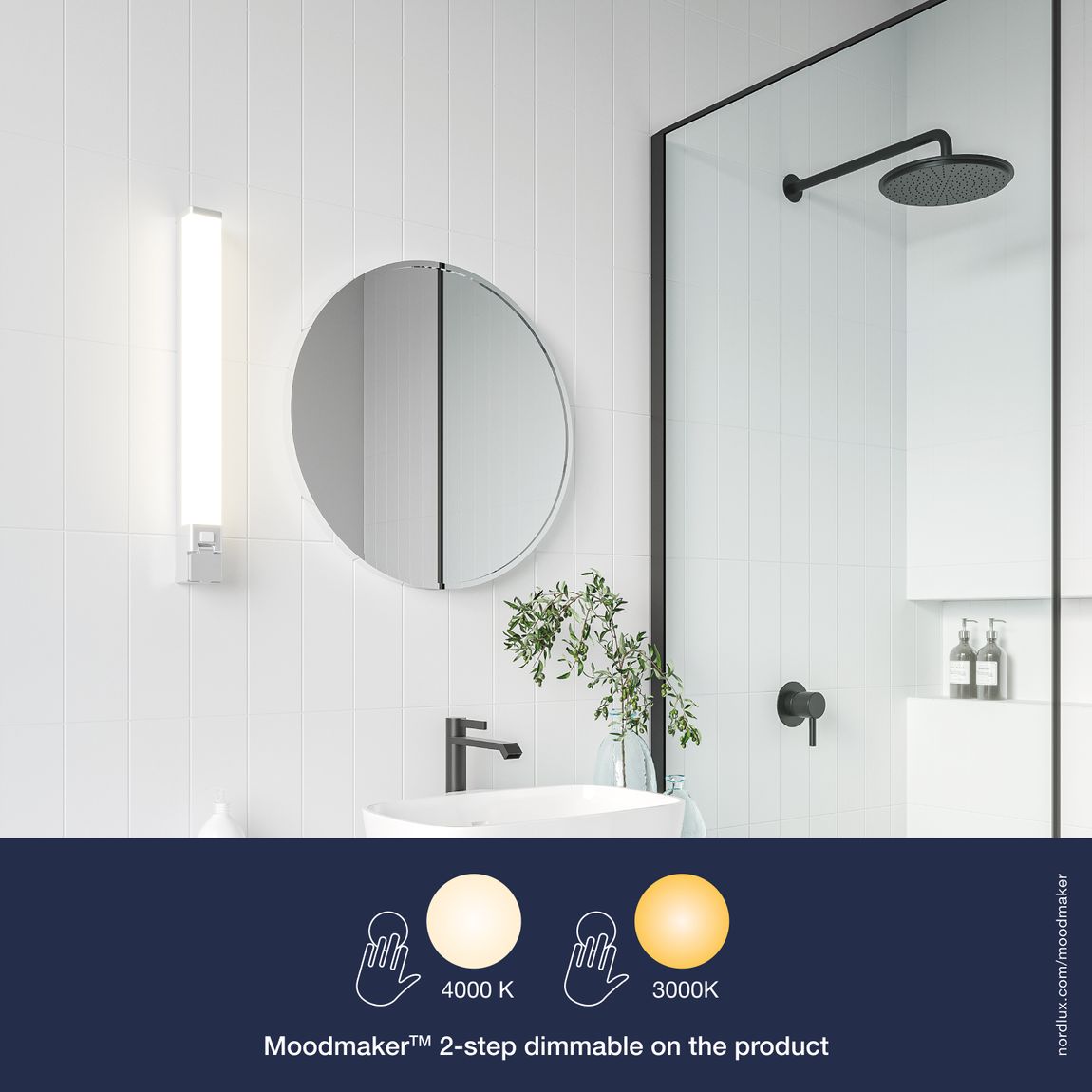 Sjaver Bad LED-Leiste LED Weiß