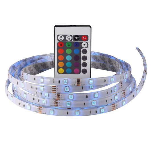 LED Strip Streifen 300 cm RGB-Farben / individuell einstellbar 18 W