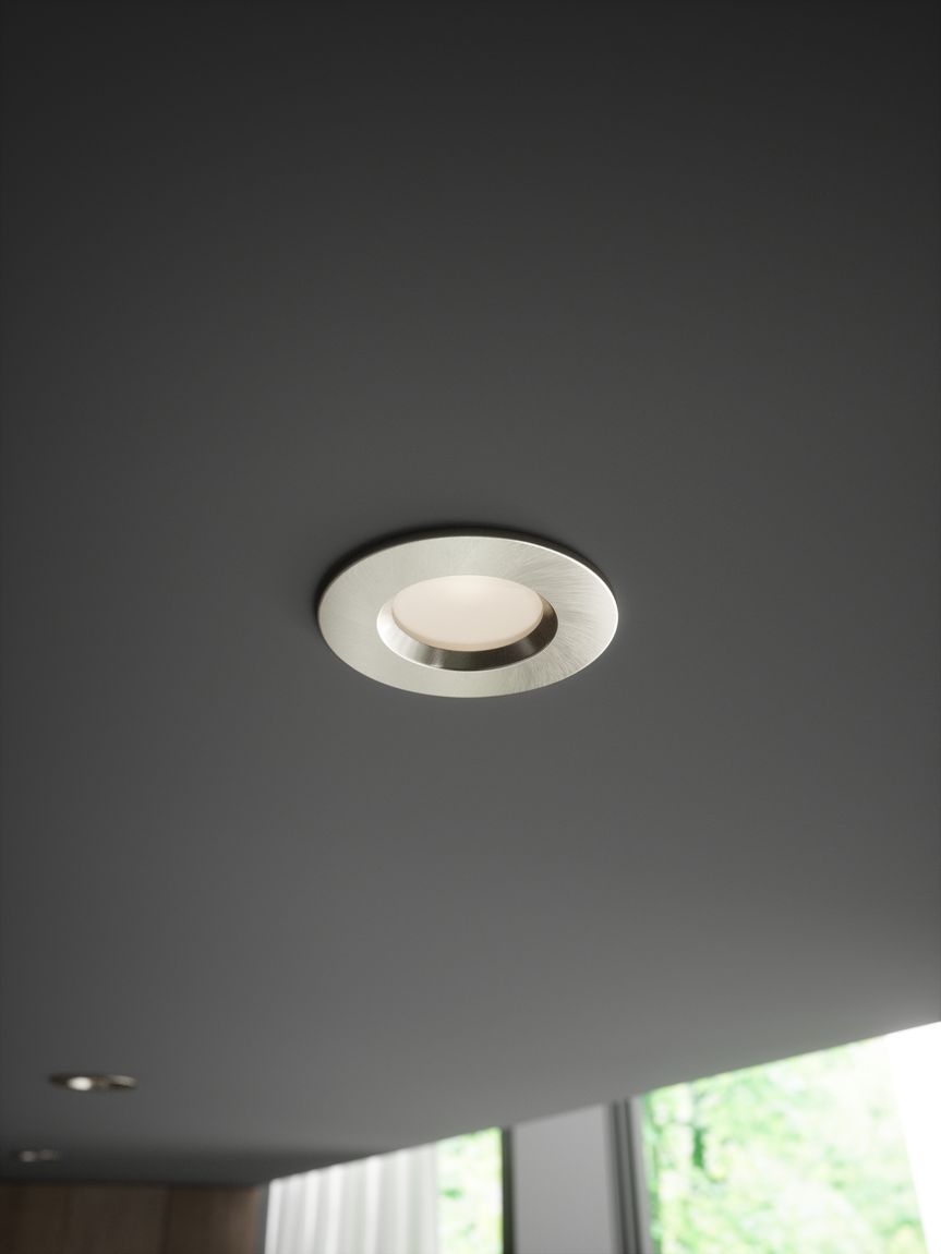 Dorado Smart Light LED Einbaustrahler Ø 7,2 cm Schwarz