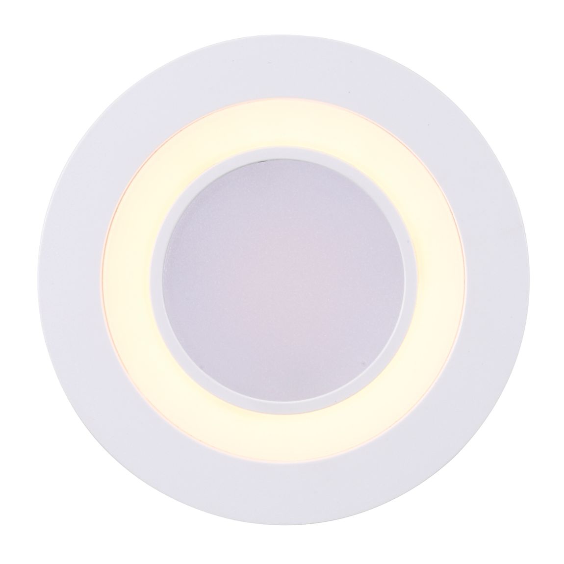 Clyde LED Einbaustrahler Ø 6,5 cm mit Moodmaker Dimmer Weiß