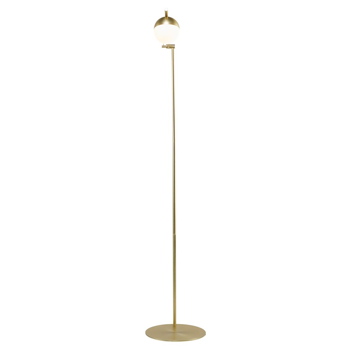 Contina Stehlampe Leselampe Ø 10 cm Messing
