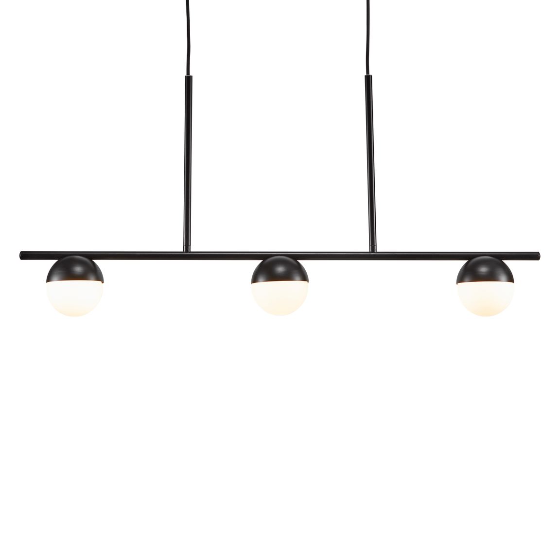 Contina Pendellampe Hängelampe Esstisch Ø 10 cm Schwarz