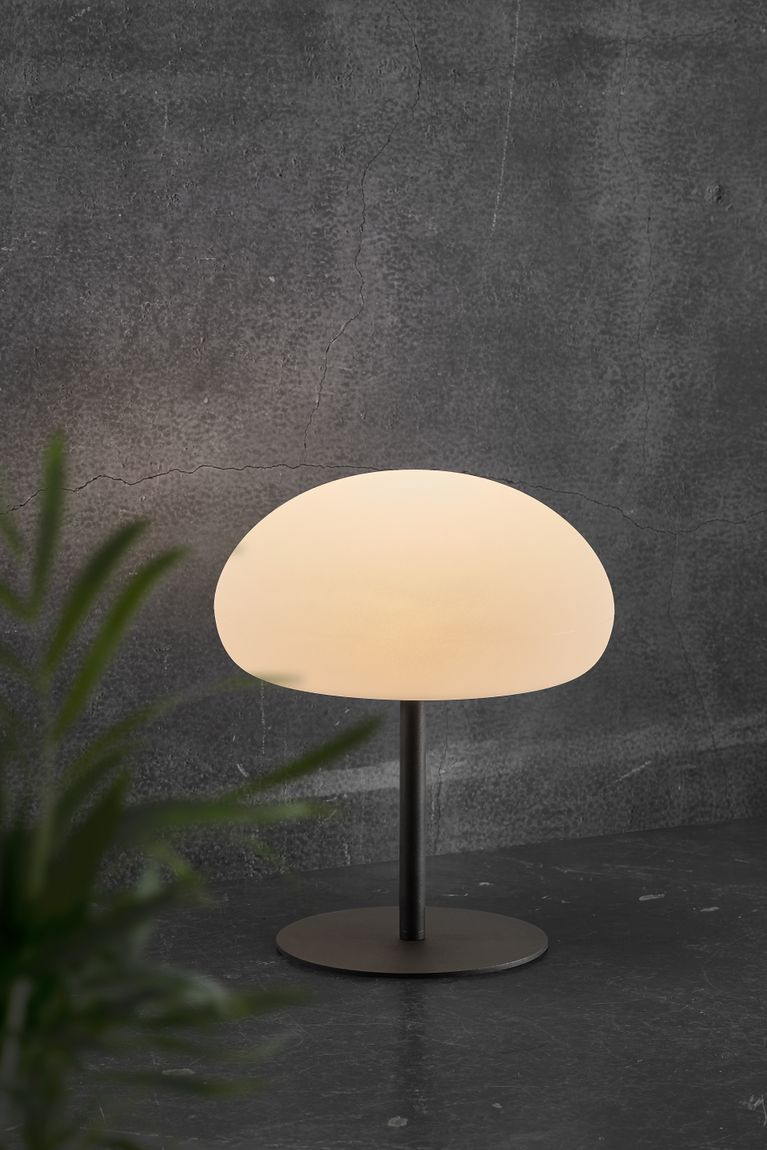 Sponge Tischlampe Ø 34 cm Weiß/Schwarz