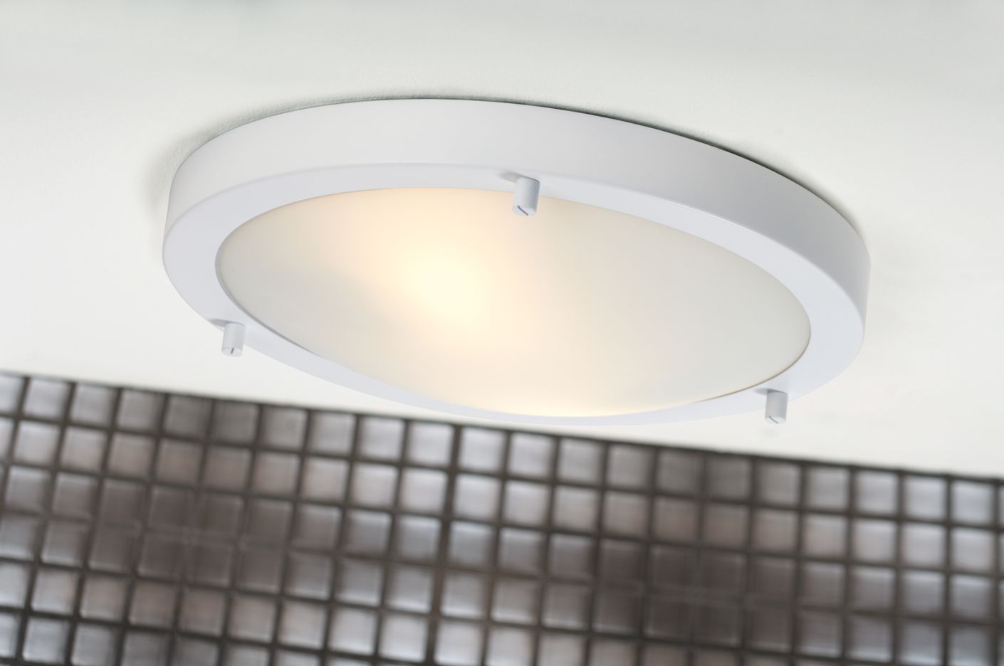 Ancona Deckenlampe Ø 31,5 cm Weiß