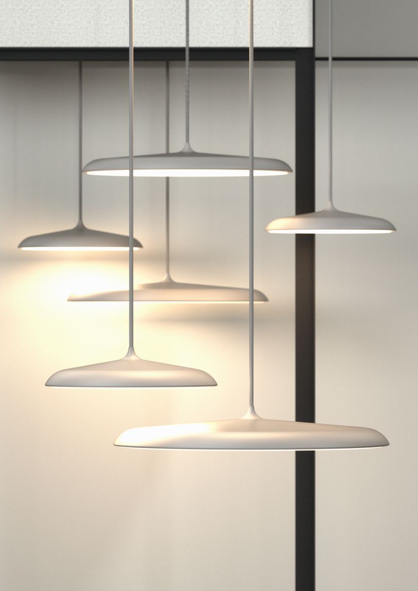 Artist Hängelampe Pendellampe Ø 40 cm Grau