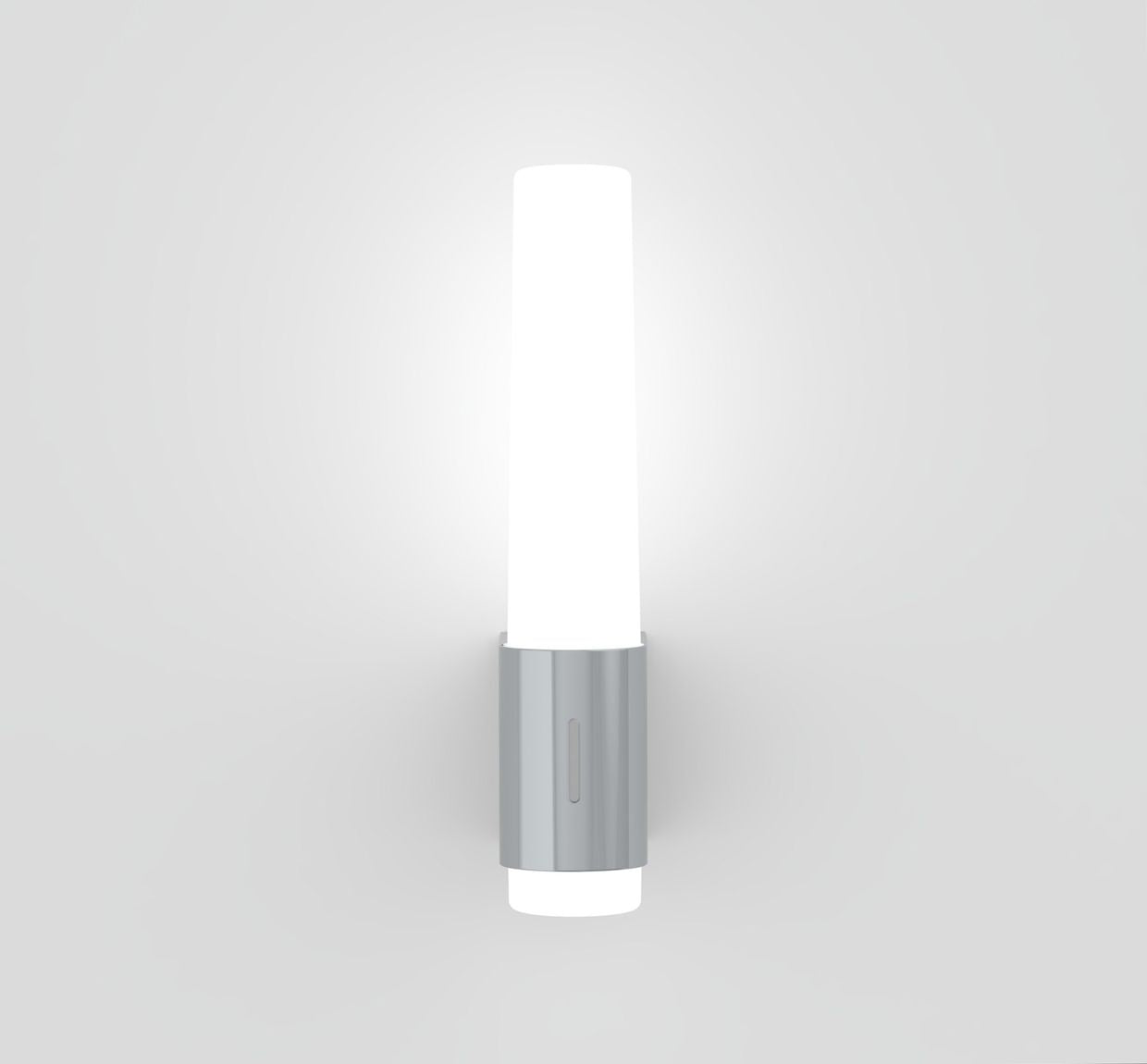 Helva Night Wandlampe mit Moodmaker Dimmer Weiß / Chrom