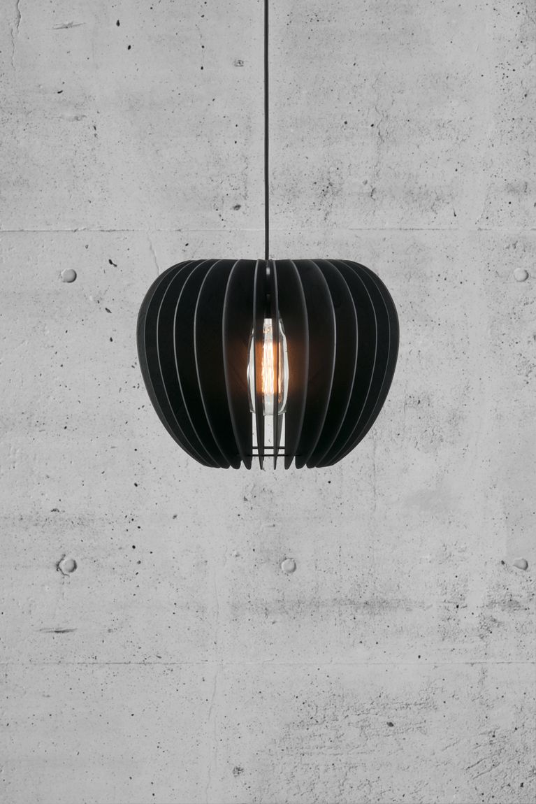 Tribeca Hängelampe E27 Schwarz
