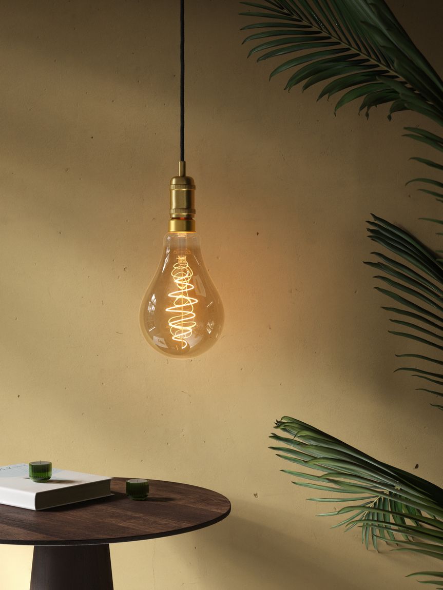 Glühbirne Deco Gigant PS160 E27 600lm Dimmbar Gold 8,5 Watt