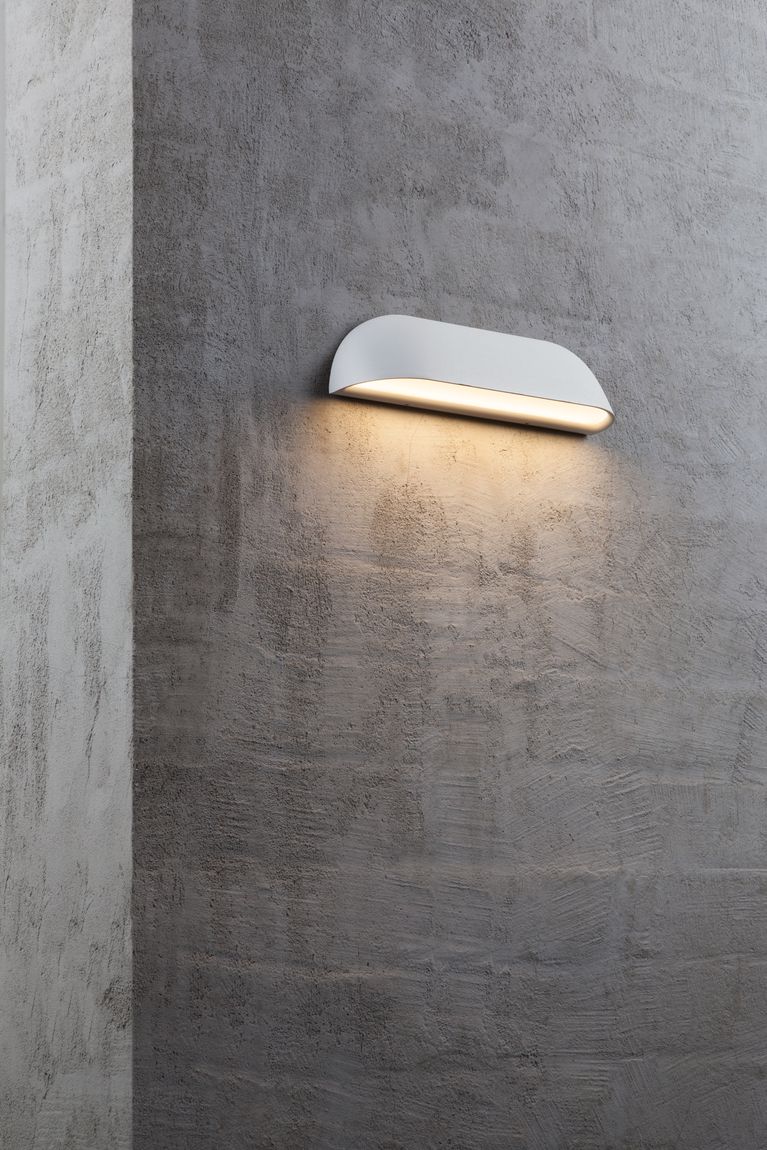 Front LED Wandlampe 26 x 6,8 cm Weiß