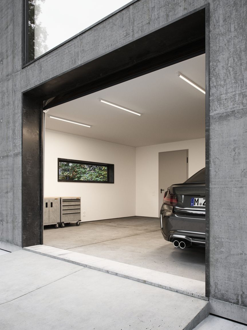 Arlington LED Einbauleuchte 121 cm Weiß