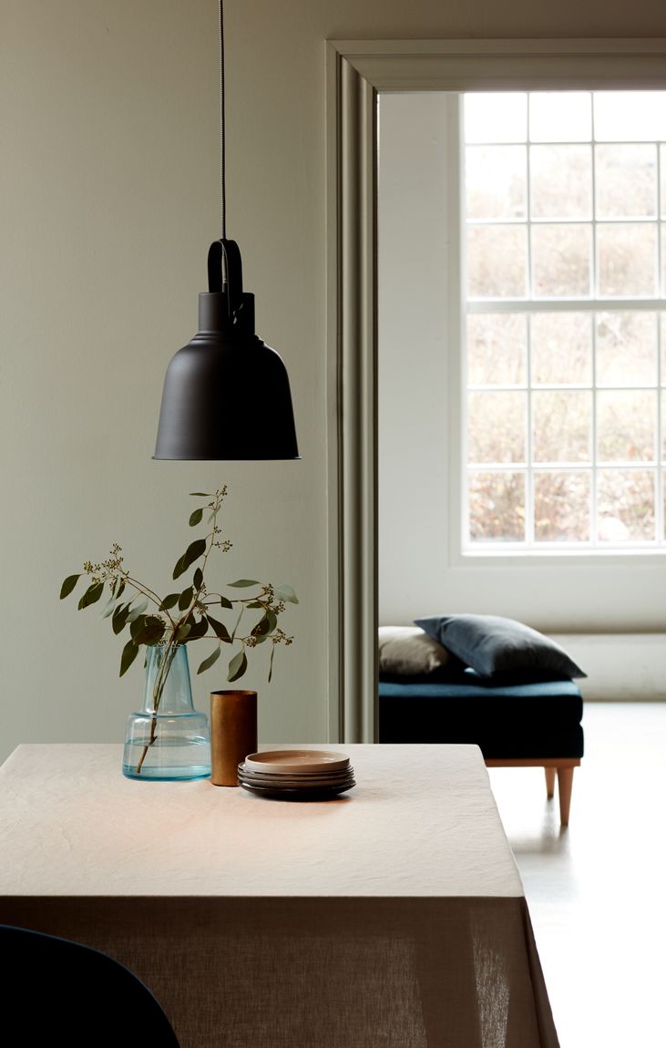 Adrain Pendellampe Hängelampe Ø25 cm Schwarz
