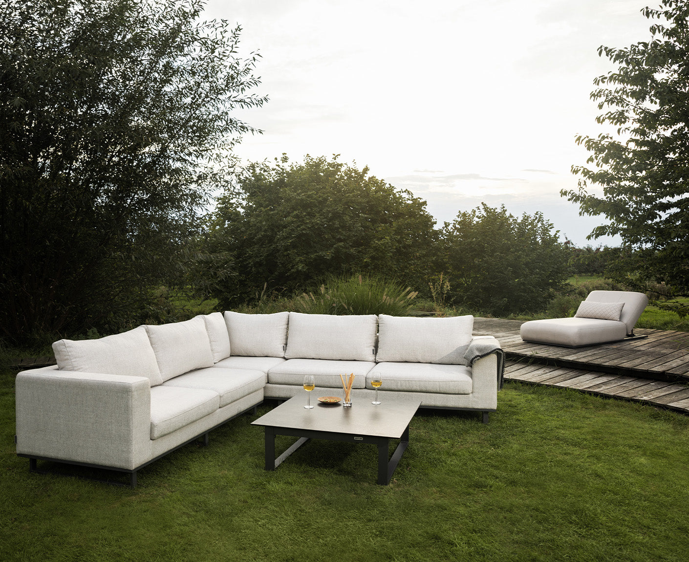 Kettler Ego Gartenlounge 305 x 88 cm
