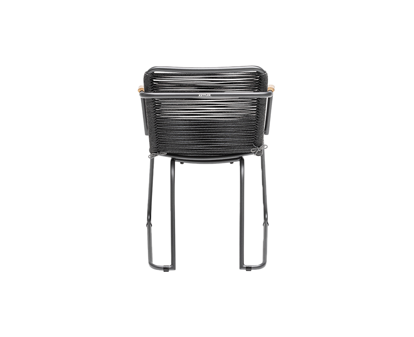 Kettler Gentle Gartenstuhl Diningsessel Anthrazit / Rope