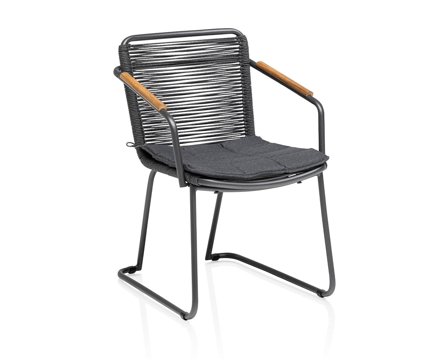 Kettler Gentle Dining Sessel Sitzschale mit Rope Bespannung