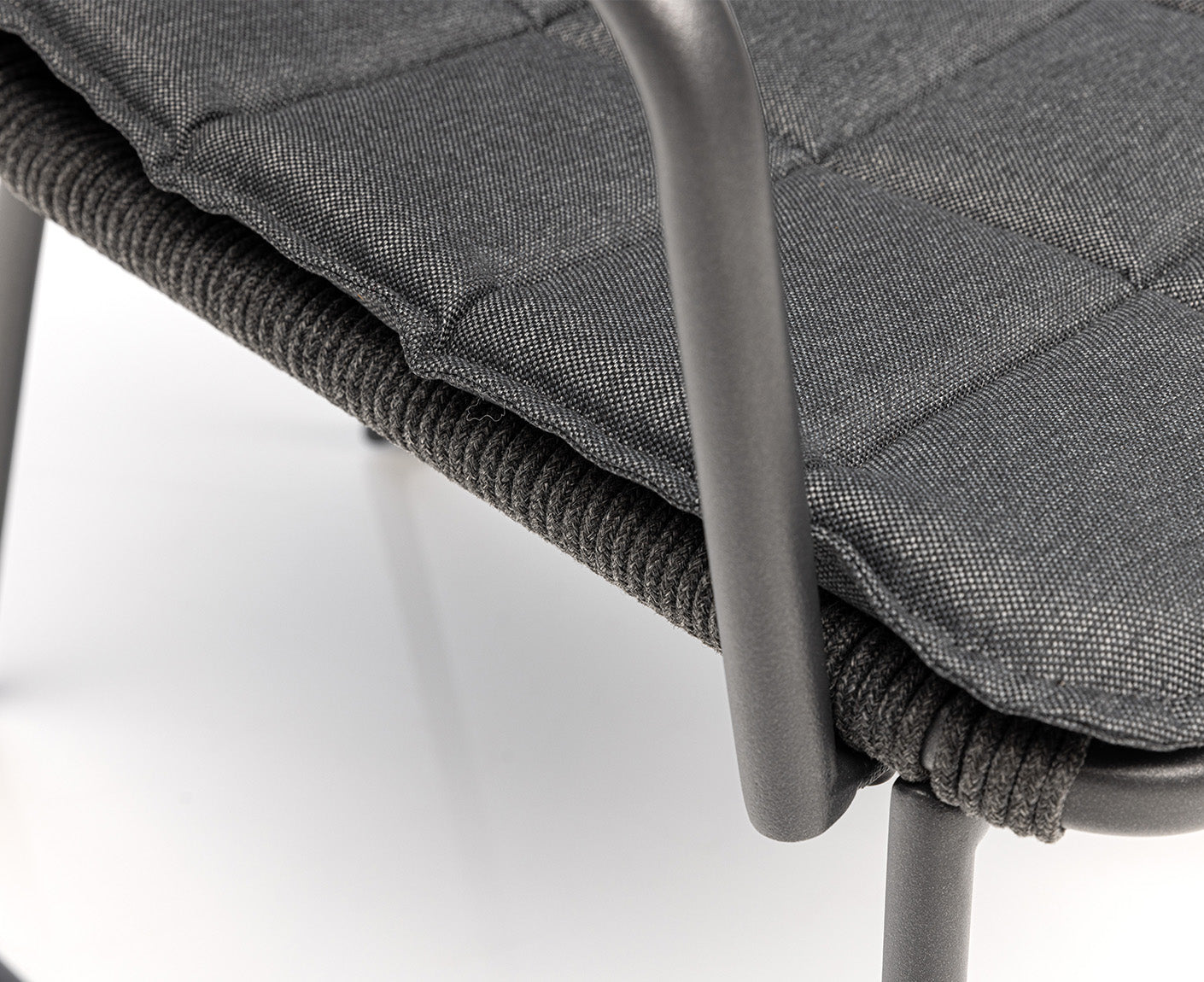 Kettler Gentle Gartenstuhl Diningsessel Anthrazit / Rope