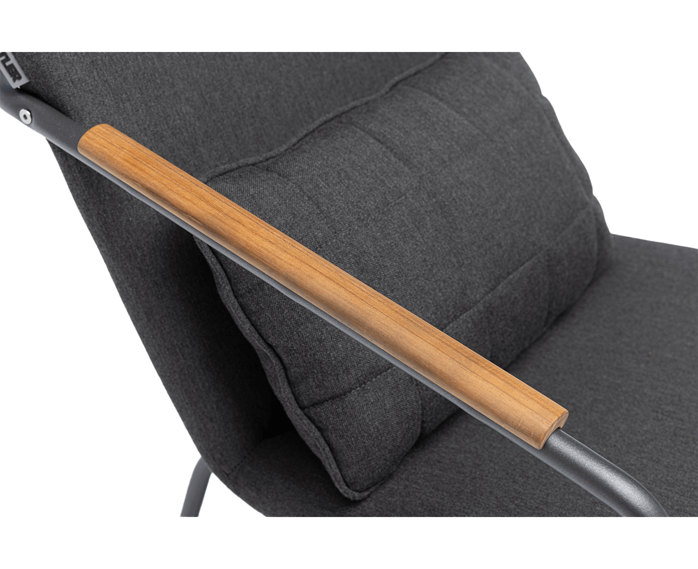 Kettler Gentle Lounge Sessel Anthrazit / Sunbrella