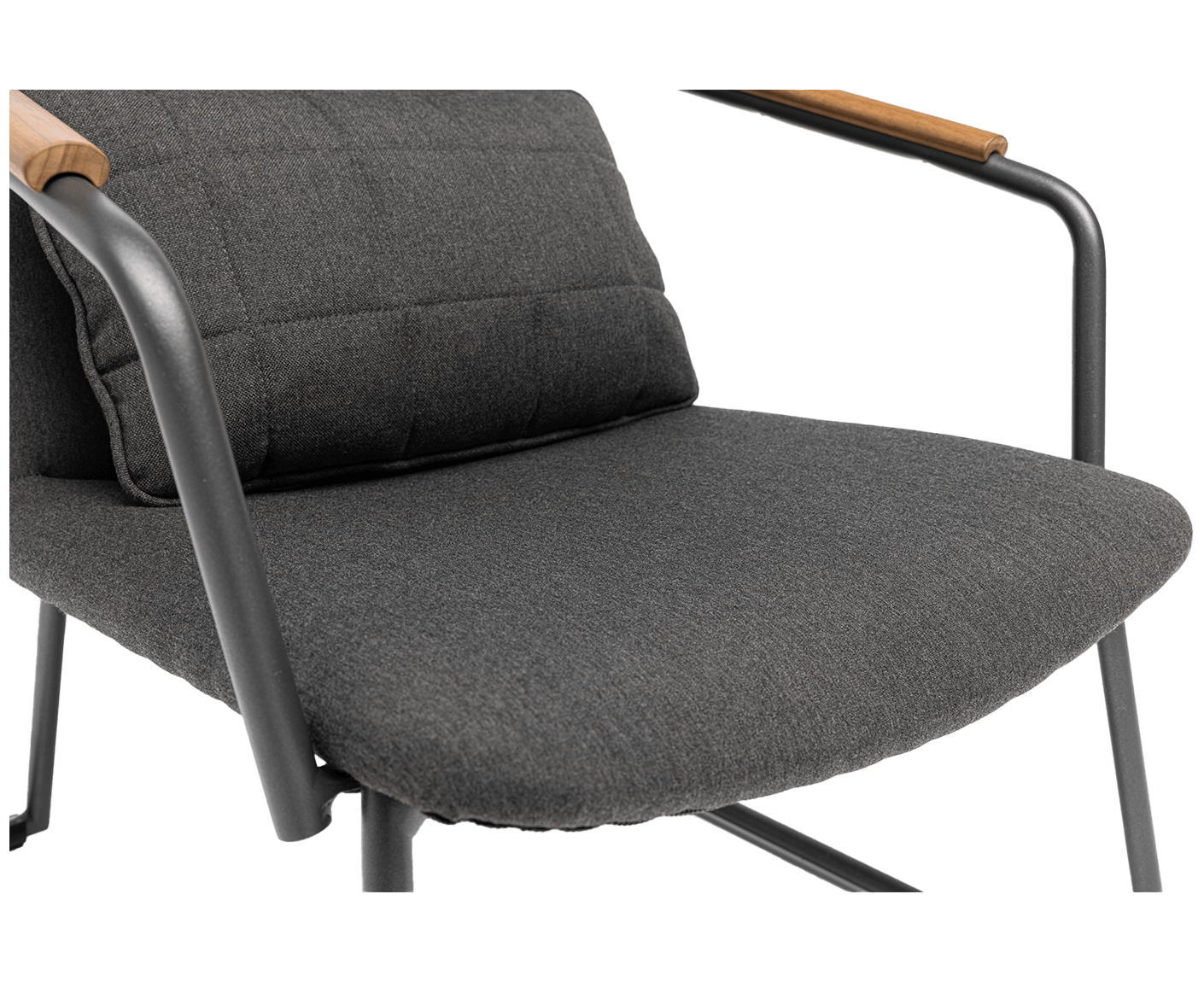 Kettler Gentle Lounge Sessel Anthrazit / Sunbrella