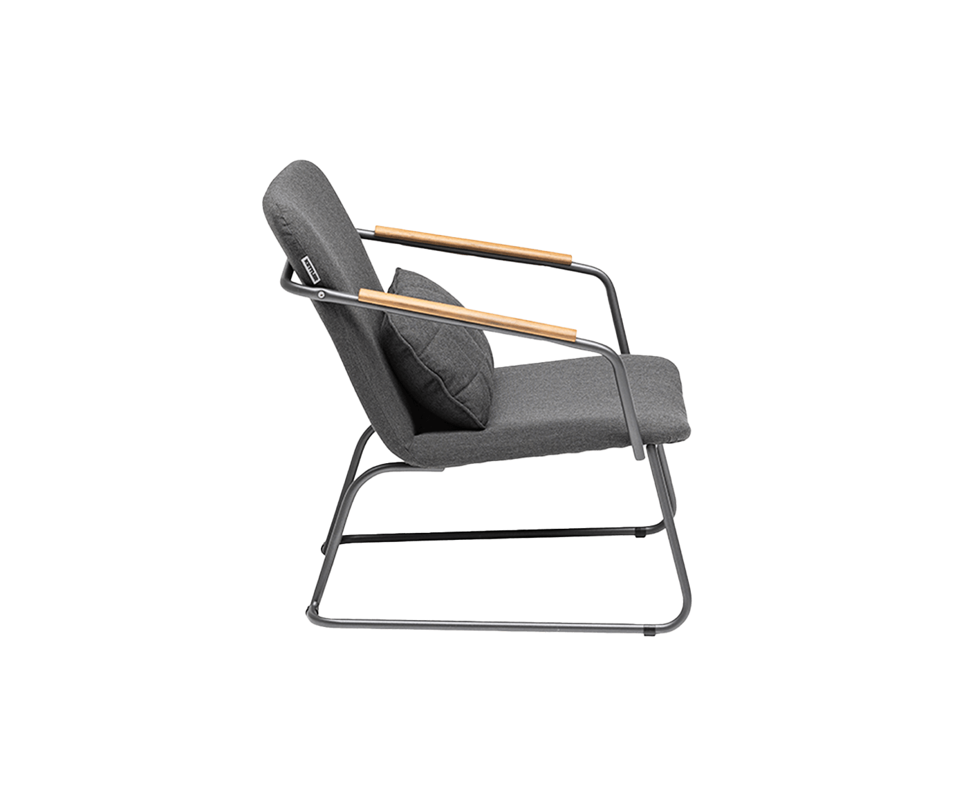 Kettler Gentle Lounge Sessel Anthrazit / Sunbrella