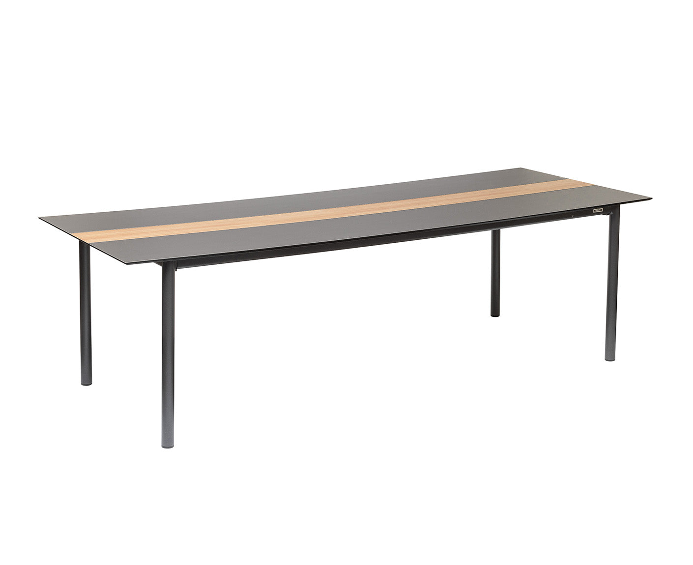 Kettler Gentle Gartenmöbelset 7-tlg. Anthrazit / Teak