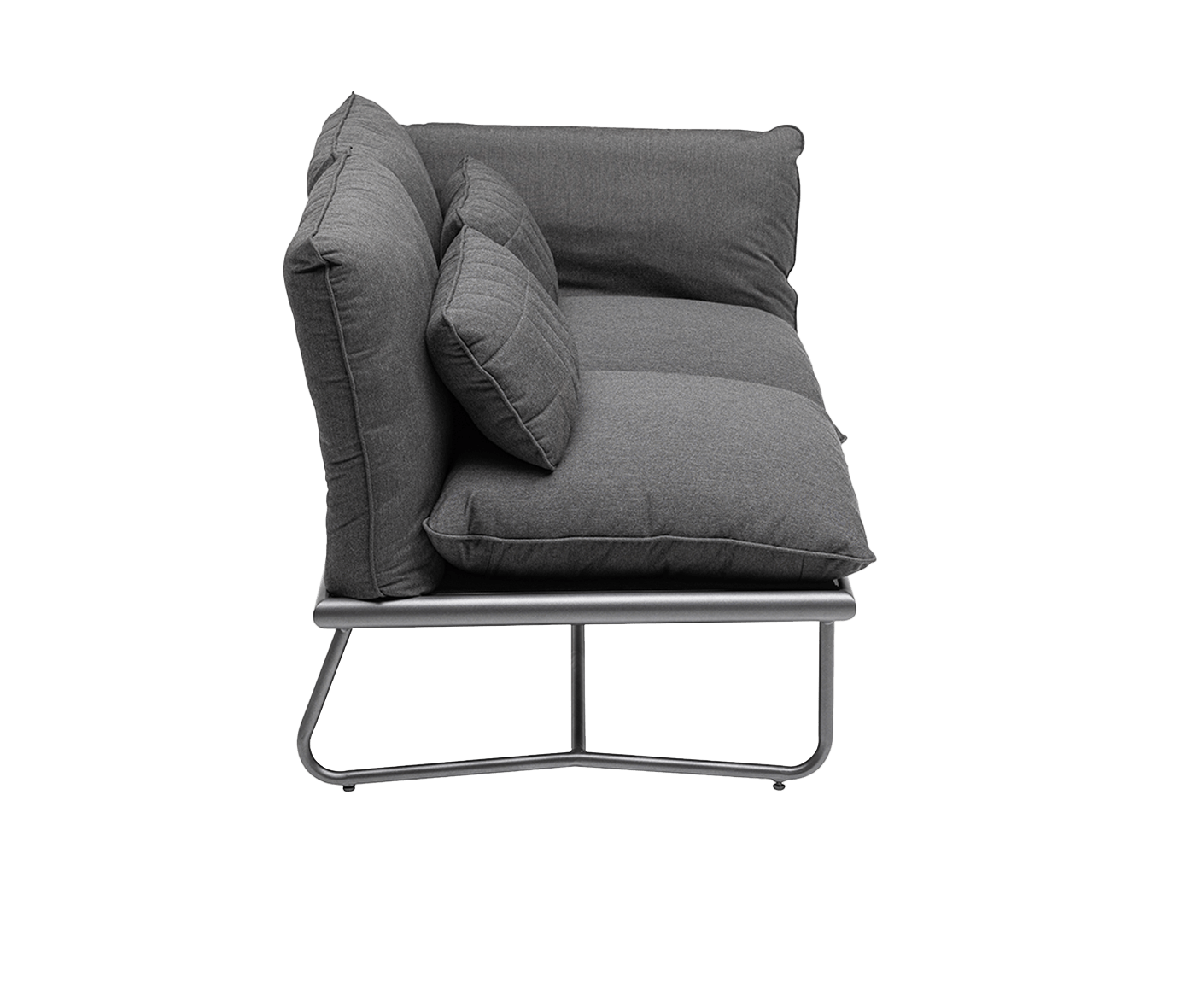 Kettler Gentle Gartenlounge Ecklounge Outdoorsofa Sunbrella / Anthrazit