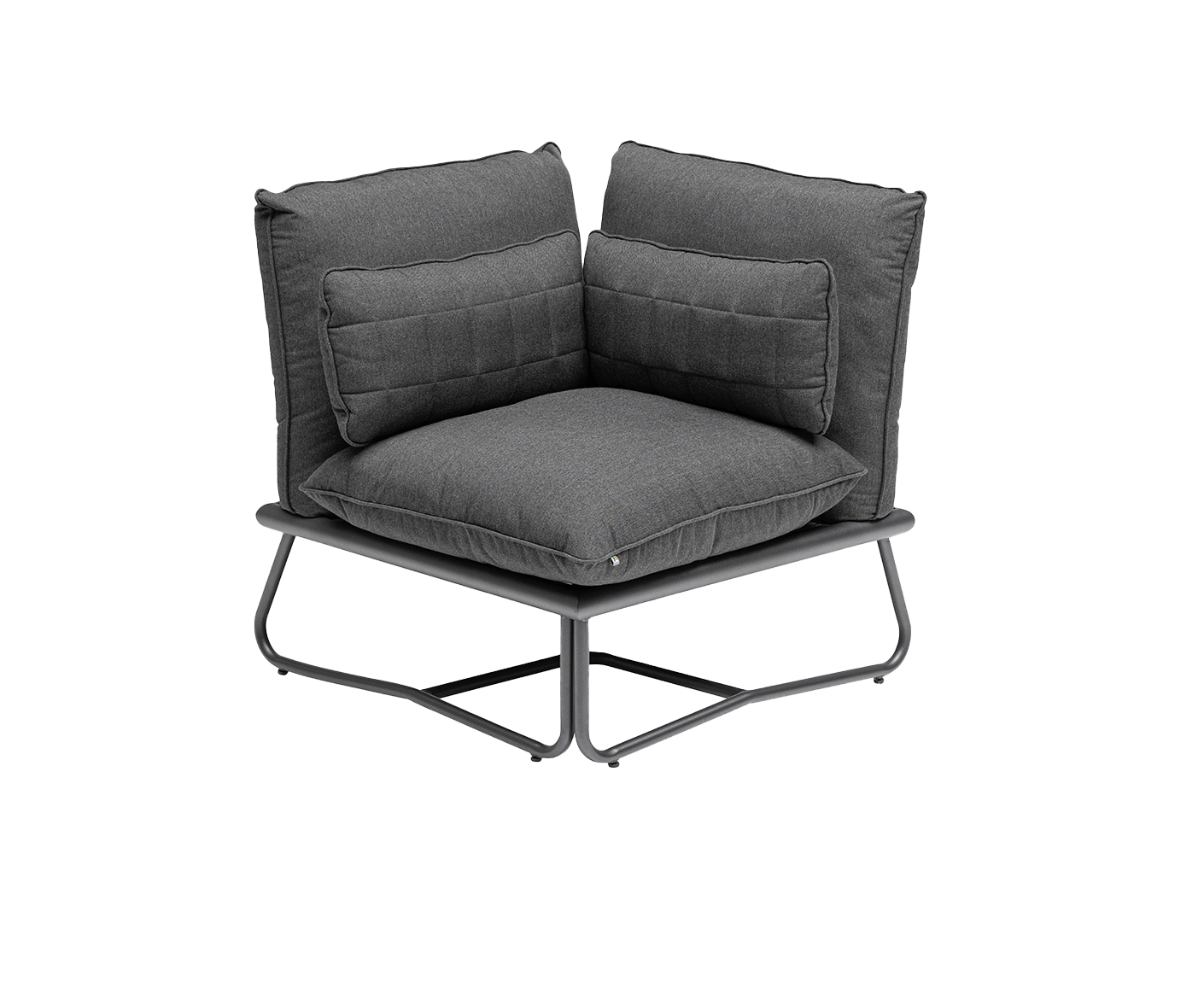 Kettler Gentle Gartenlounge Ecklounge Outdoorsofa Sunbrella / Anthrazit