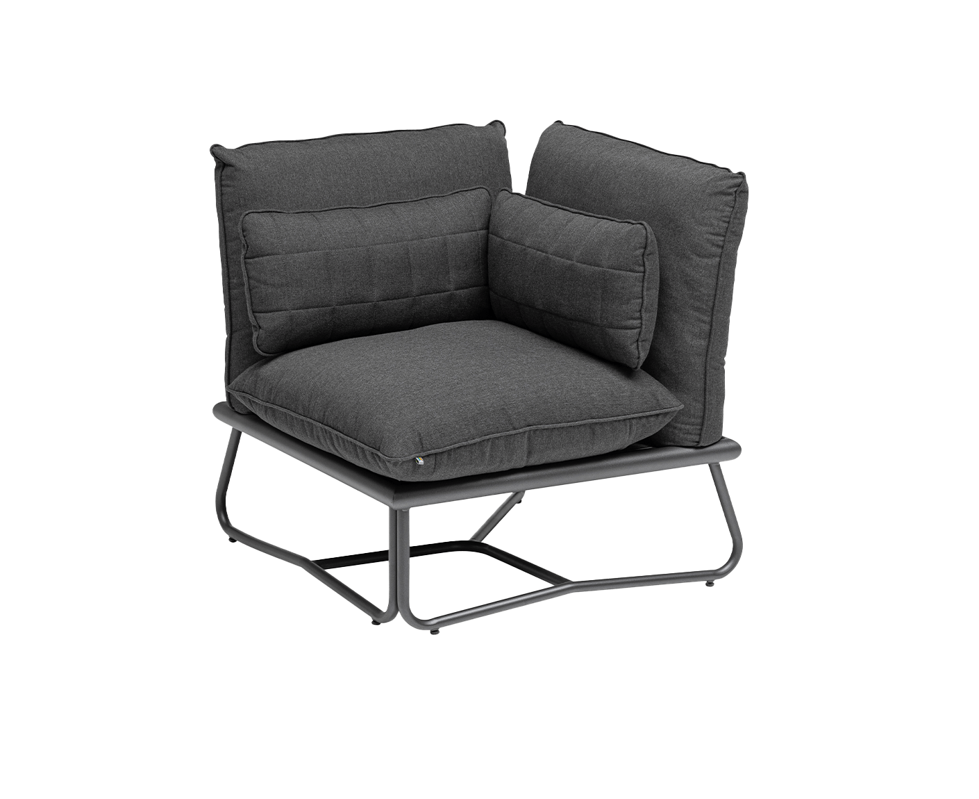 Kettler Gentle Gartenlounge Ecklounge Outdoorsofa Sunbrella / Anthrazit
