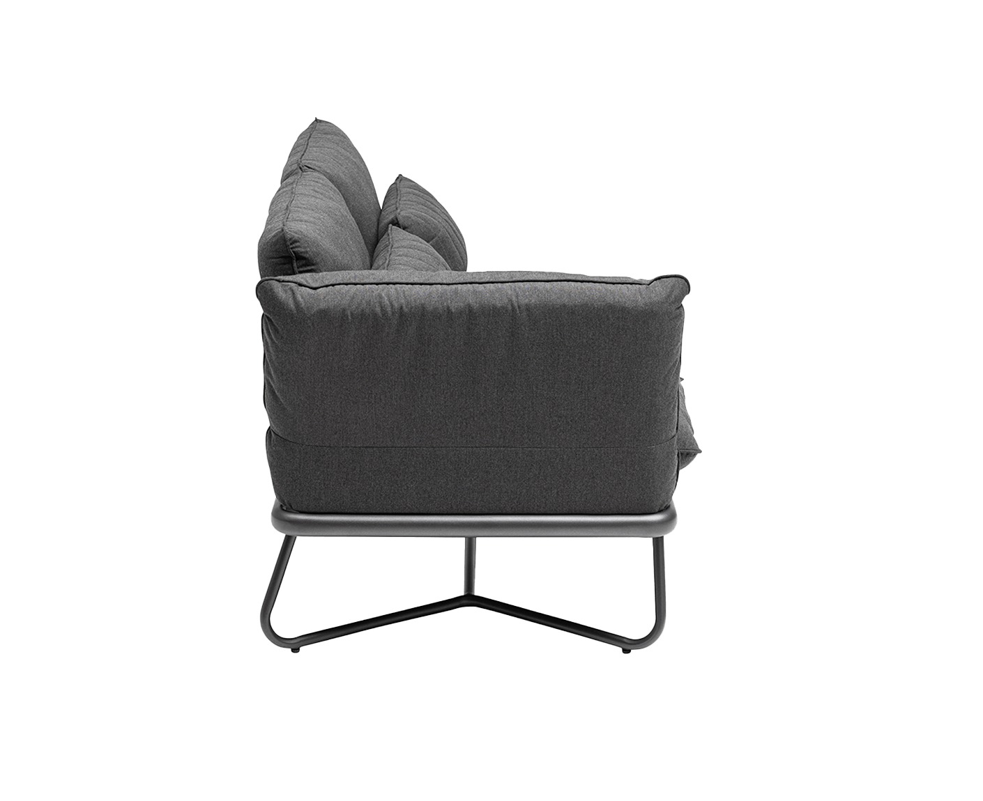 Kettler Gentle Gartenlounge Ecklounge Outdoorsofa Sunbrella / Anthrazit